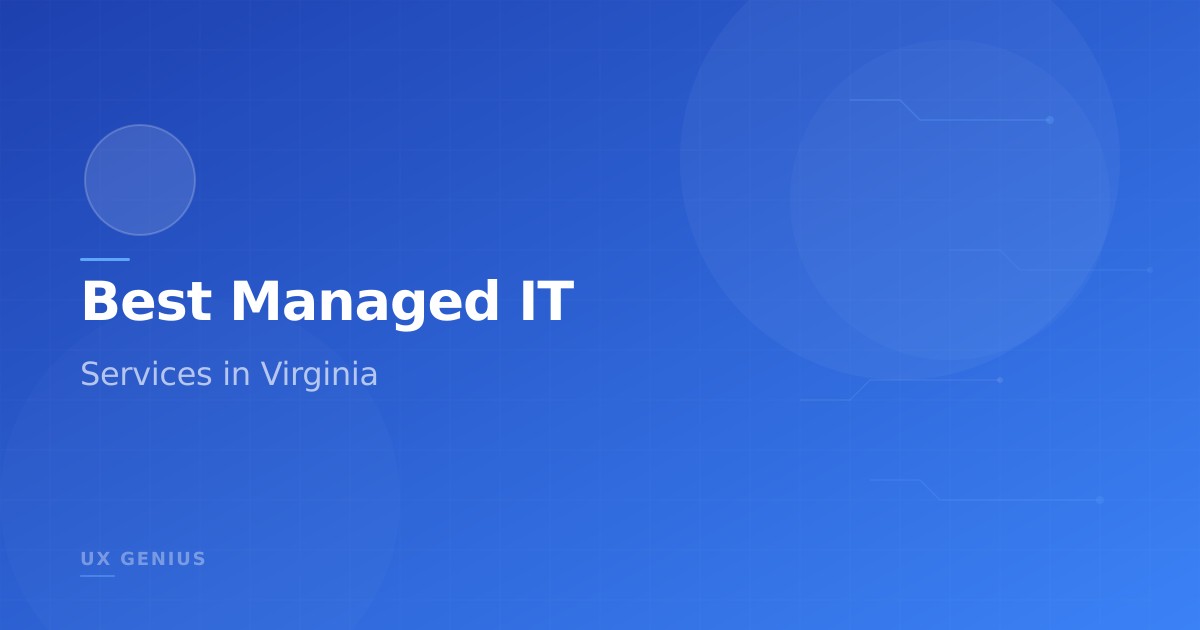 Best Managed IT Services in Virginia