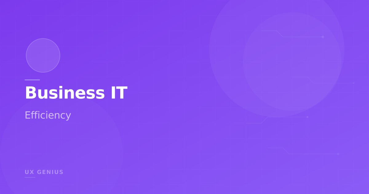 Boosting Your Business Efficiency with Expert IT Support