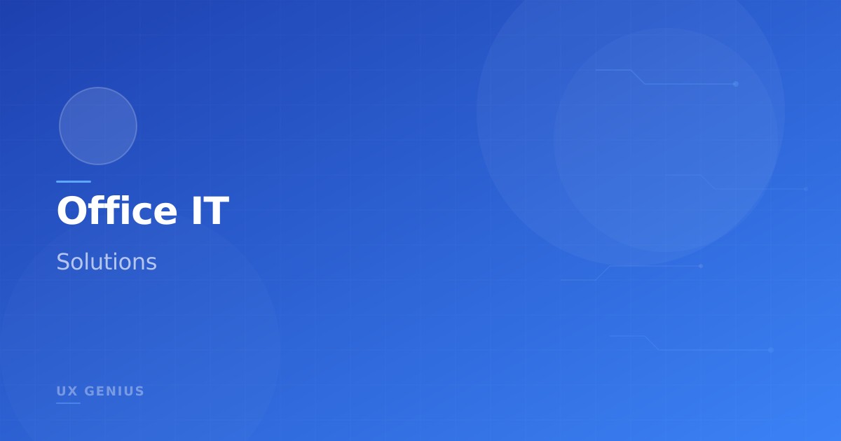 Strategic Business Office IT Solutions