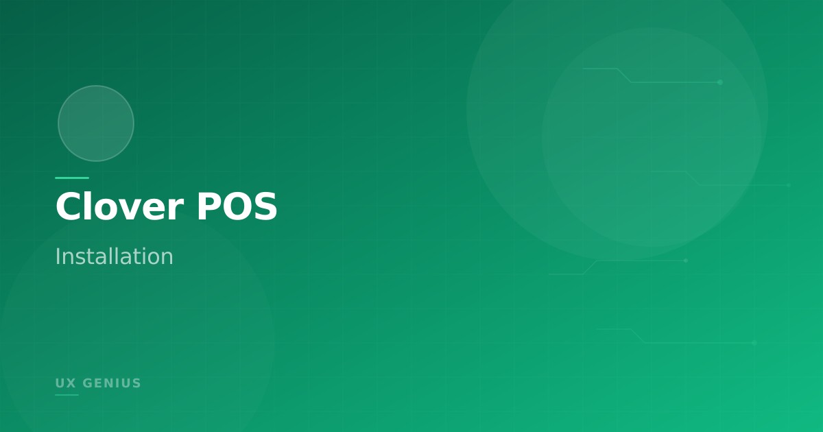 Clover POS Installation Northern Virginia | Setup & Support Guide